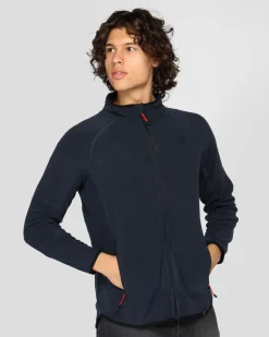 ON SPIRIT - PILE  RIGATO UOMO  FULL  BLU SCURO- FABIO