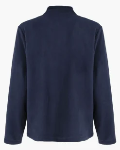 ON SPIRIT - PILE UOMO FULL ZIP BLU SCURO - GLAUCO