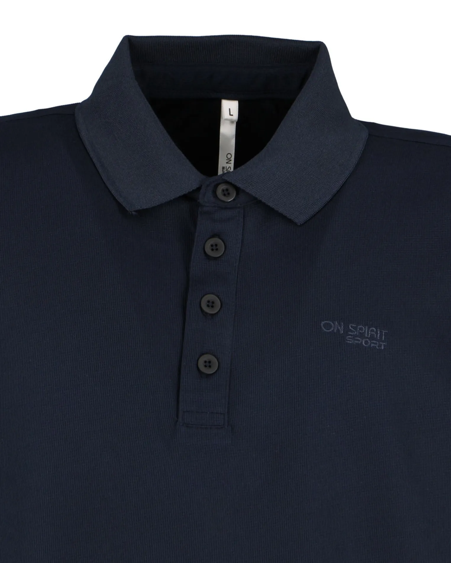 ON SPIRIT - POLO MEZZA MANICA BLU DA UOMO - LEROY