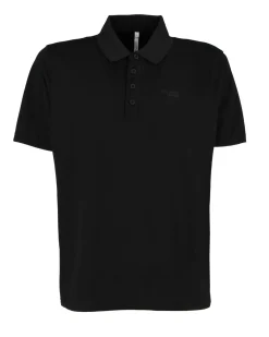 ON SPIRIT - POLO MEZZA MANICA NERA DA UOMO - LEROY
