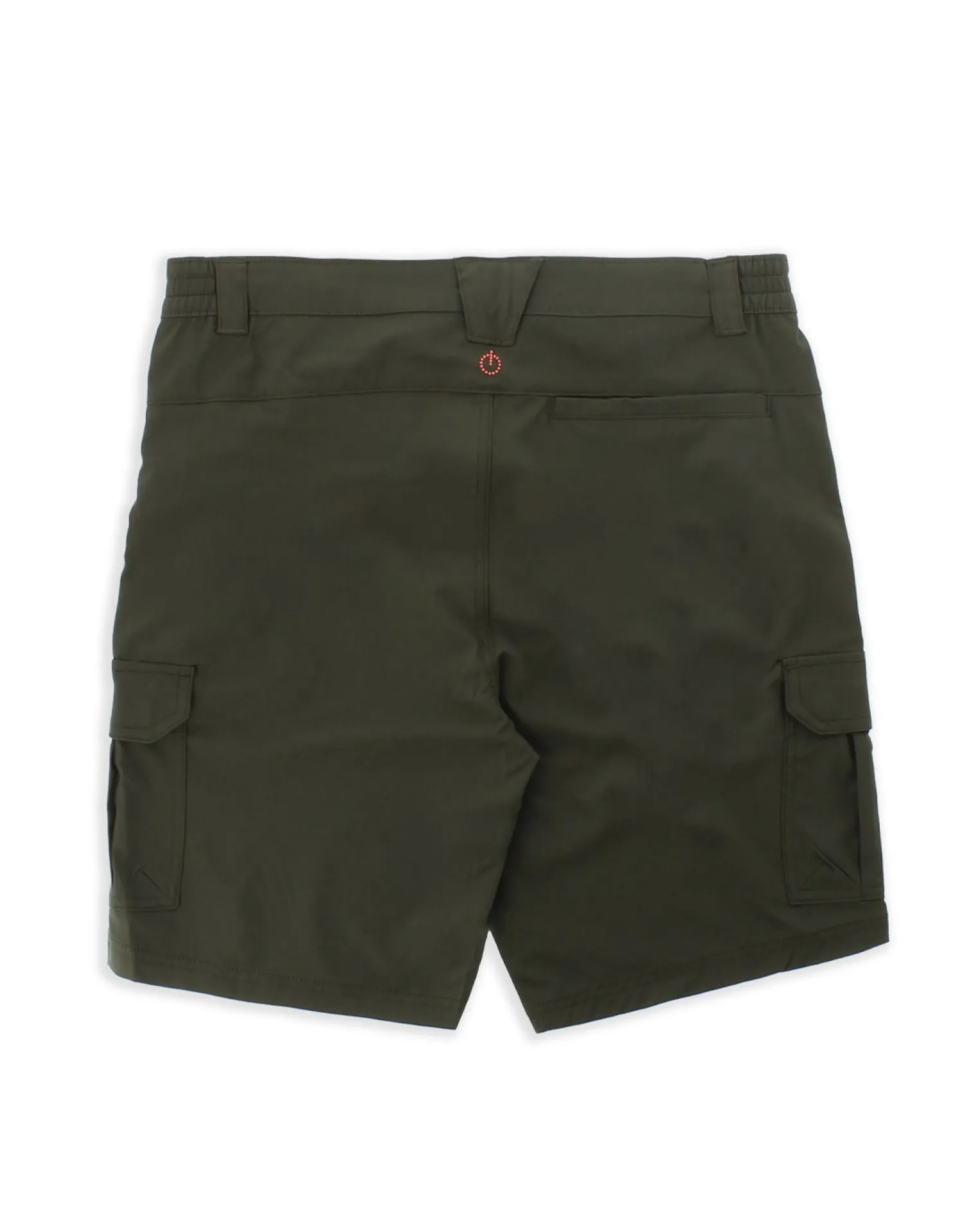 ON SPIRIT - SHORT CARGO CON TASCONI VERDE SCURO CON DETTAGLI ARANCIONE FLUO E NERI, SANCHO