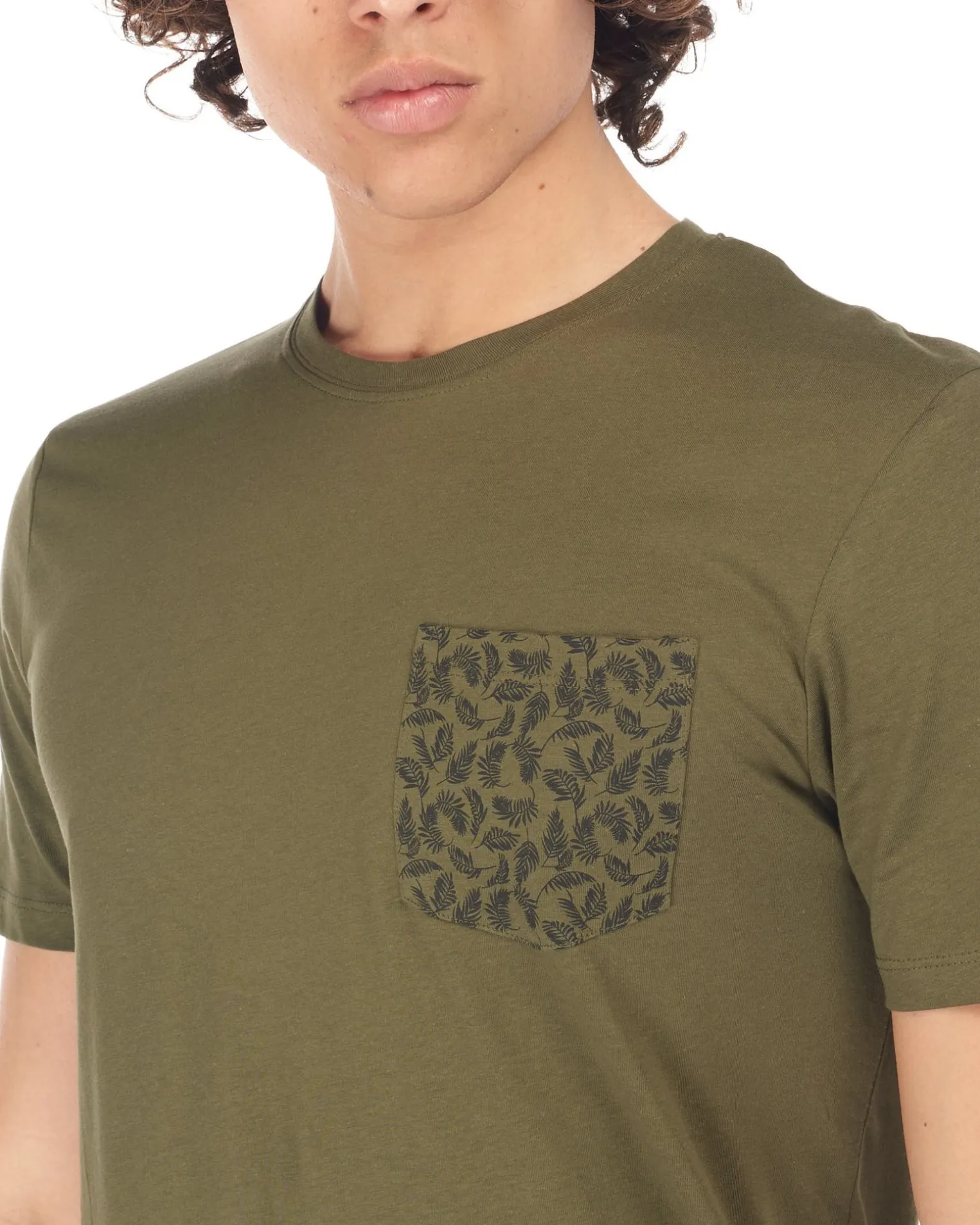 ON SPIRIT - TSHIRT MEZZA MANICA GIROCOLLO STAMPA FLUO