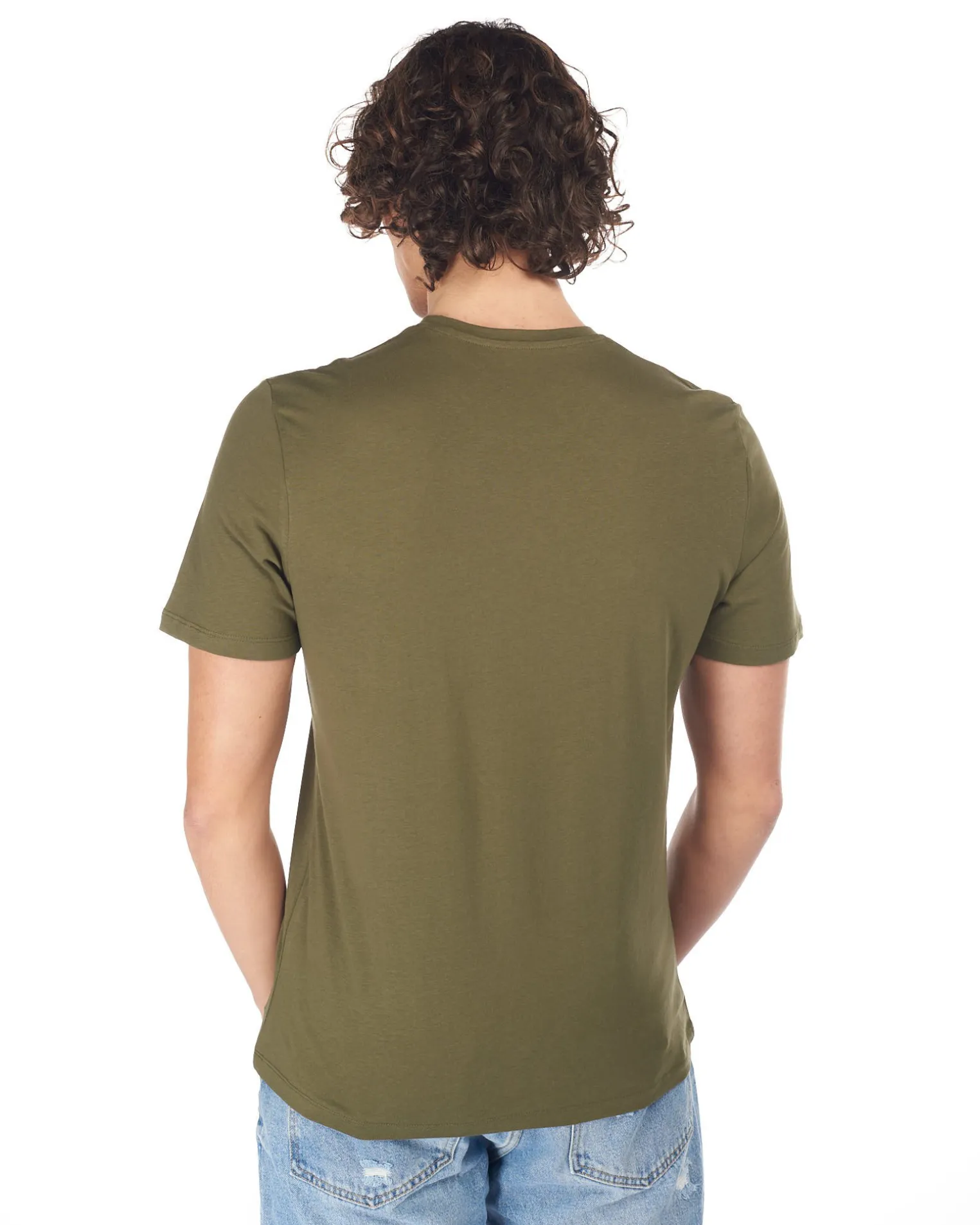 ON SPIRIT - TSHIRT MEZZA MANICA GIROCOLLO STAMPA FLUO