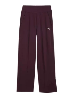 PANTALONE HER HIGH-WAIST STRAIGHT PLUM