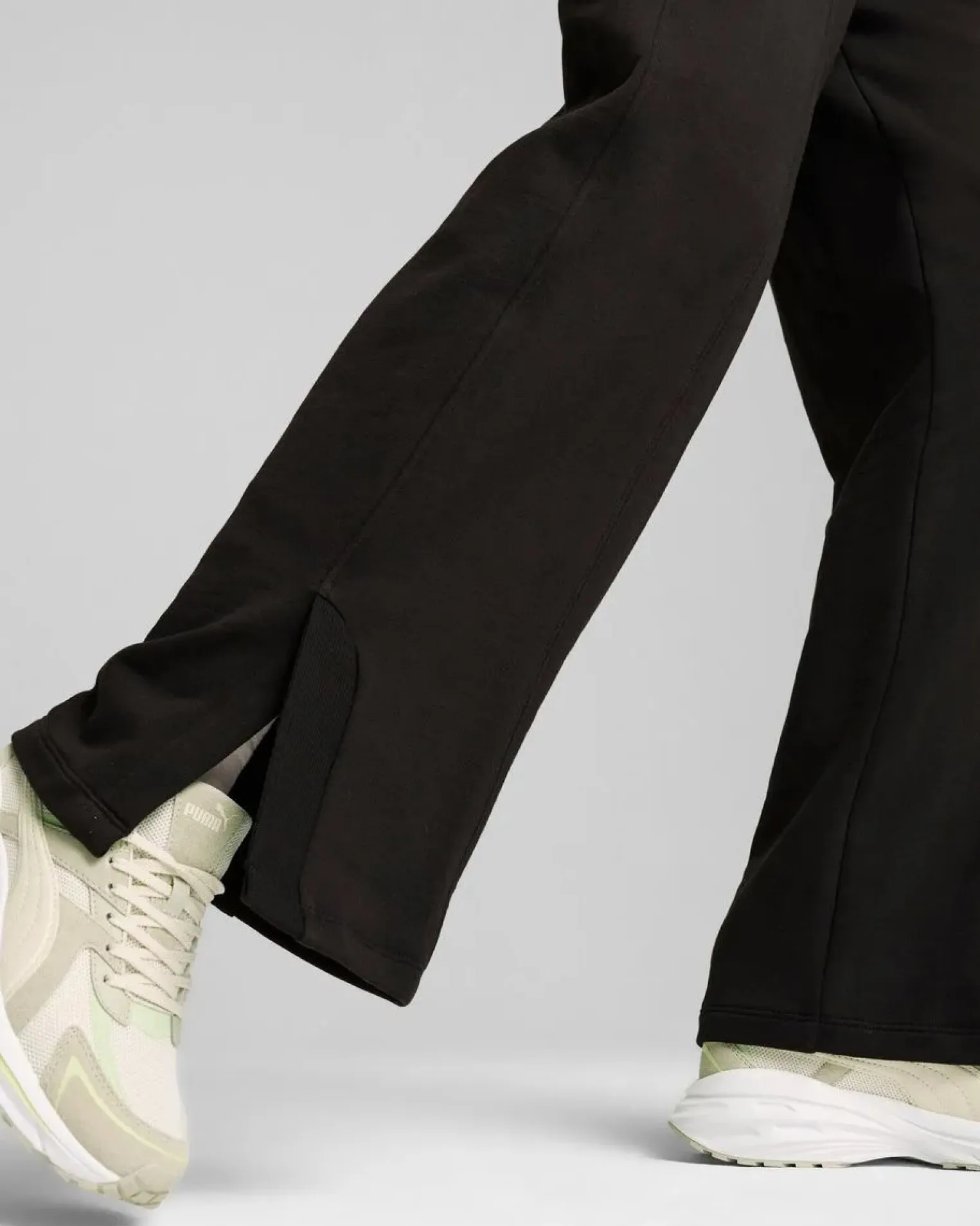 PANTALONE HER HIGH-WAIST STRAIGHT BLACK