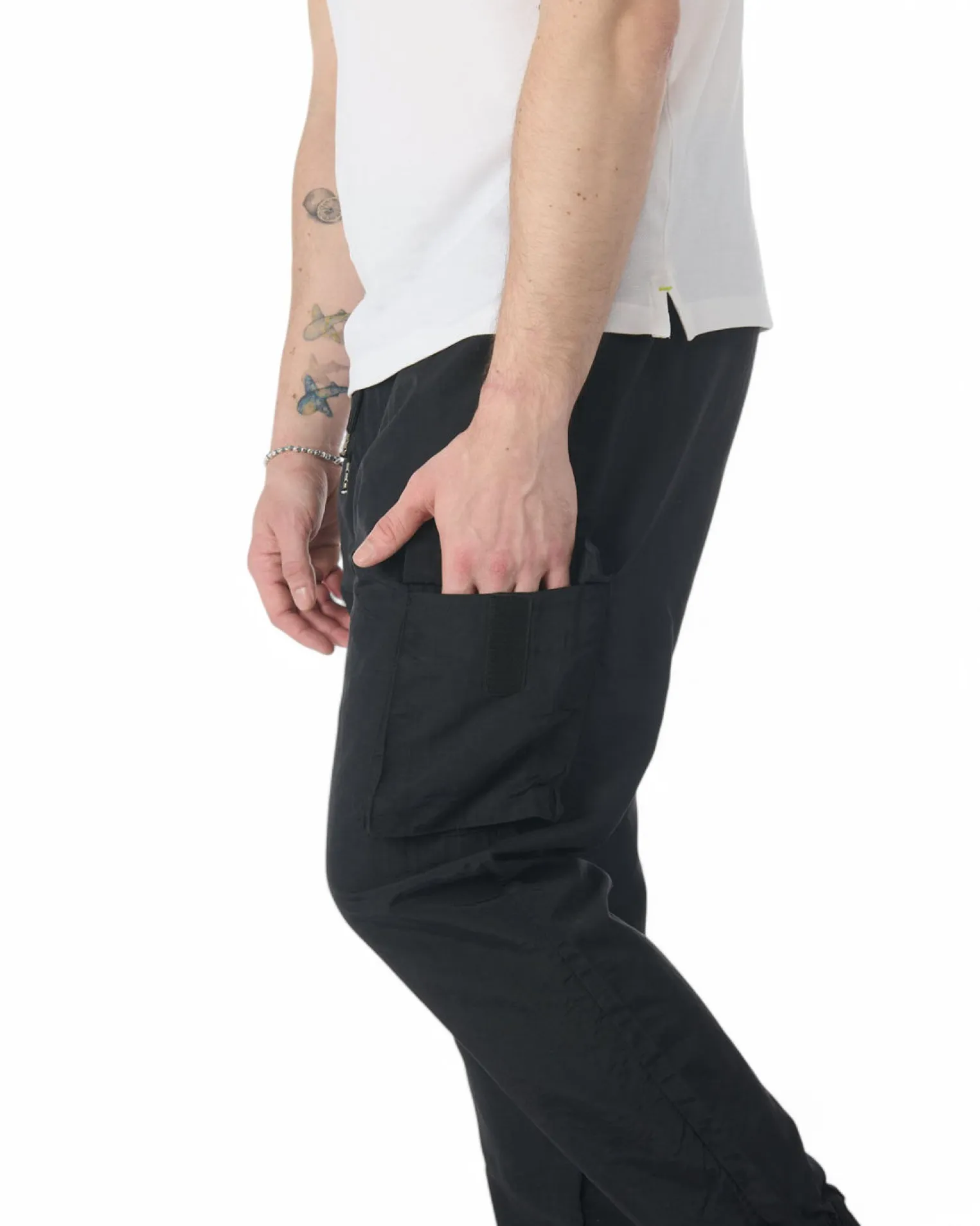 PANTALONE LACCIO TASCA LATERALE TECNICO
