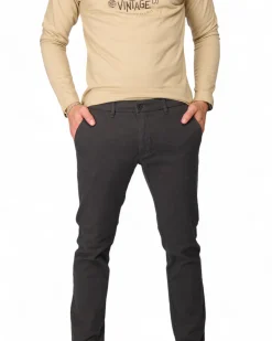 PANTALONE TASCA AMERICA MICROFANTASIA