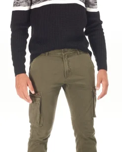 PANTALONE TASCA LATERALE CON ZIP