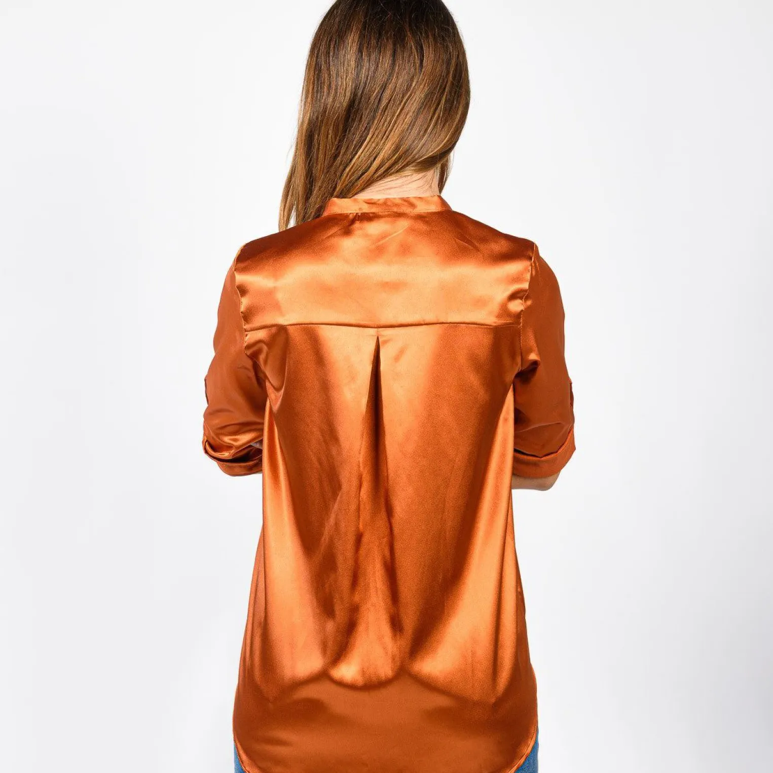 PAQUITA - CAMICIA MANICA 3/4 SCOLLO V