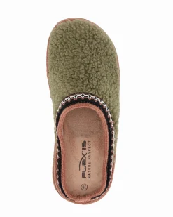 PATRIZIA AZZI - FLEXIS - Pantofola verde da donna