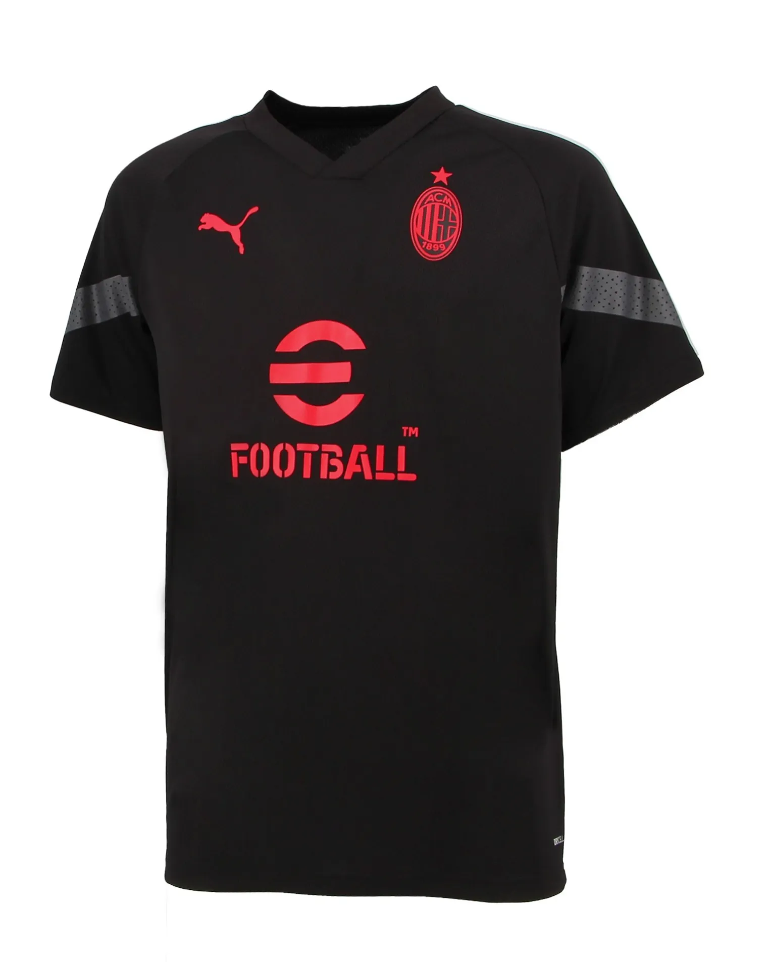 PUMA- ACM TRAINING JERSEY BLACK-ASPHALT