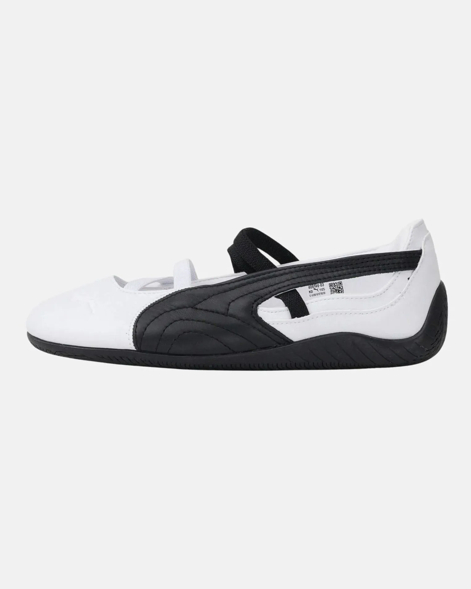PUMA - BALLERINA SPEEDCAT BALLET LTHR BIANCA E NERA DA DONNA, 406144-03
