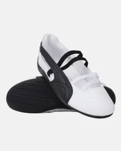 PUMA - BALLERINA SPEEDCAT BALLET LTHR BIANCA E NERA DA DONNA, 406144-03