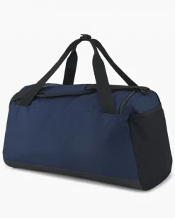 PUMA - Borsone blu e bianco con 2 scomparti e tasca per scarpe