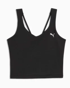 PUMA - CANOTTA ADERENTE NERA STRONG TANK, 528495-01