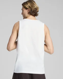 PUMA - CANOTTA BIANCA ESS NO. 1 LOGO TANK DA UOMO - 682544-02