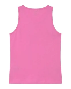 PUMA - CANOTTA FUXIA ESSENTIAL LOGO TANK RHINESTONE DA DONNA, 693864-74