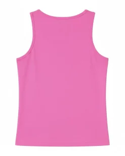 PUMA -CANOTTA JUNIOR (7 - 16 ANNI) ROSA MALVA  ESS LOGO TANK RHINESTONE, 693911-74