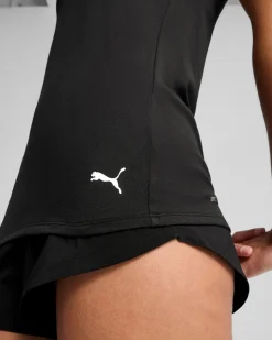 PUMA - CANOTTA RACERBACK NERA DA DONNA TAD ESSENTIALS PER ALLENAMENTO 525887-01