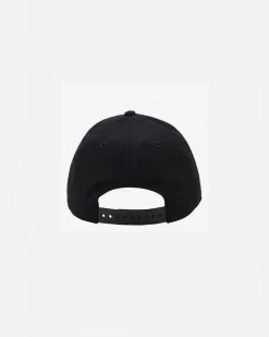 PUMA - Cappello nero e rosso con logo bianco Milan