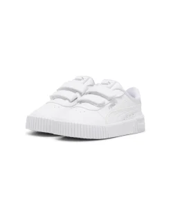 PUMA CARINA 2.0 HOLA 2.0 V INF - Scarpa pianca con tappi, numerata 20-27