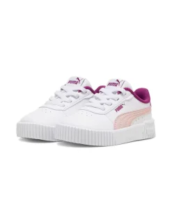 PUMA CARINA 2.0 PS - Scarpa bianca e rosa, numerata 28-35 1/2