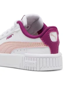 PUMA CARINA 2.0 PS - Scarpa bianca e rosa, numerata 28-35 1/2