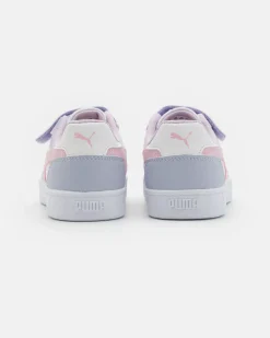 PUMA CAVEN 2.0 BLOCK AC+PS - Sneakers da bambina bianca/lilla e rosa, numerata 28/35 - 394462-15