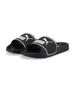 PUMA - CIABATTE JUNIOR LEADCAT 2.0 GS NERE CON DETTAGLI BIANCHI DAL 35.5 AL 39, 384434-01