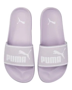 PUMA -CIABATTE LEADCAT 2.0 LILLA  CON DETTAGLI BIANCHI DA DONNA 384139-08