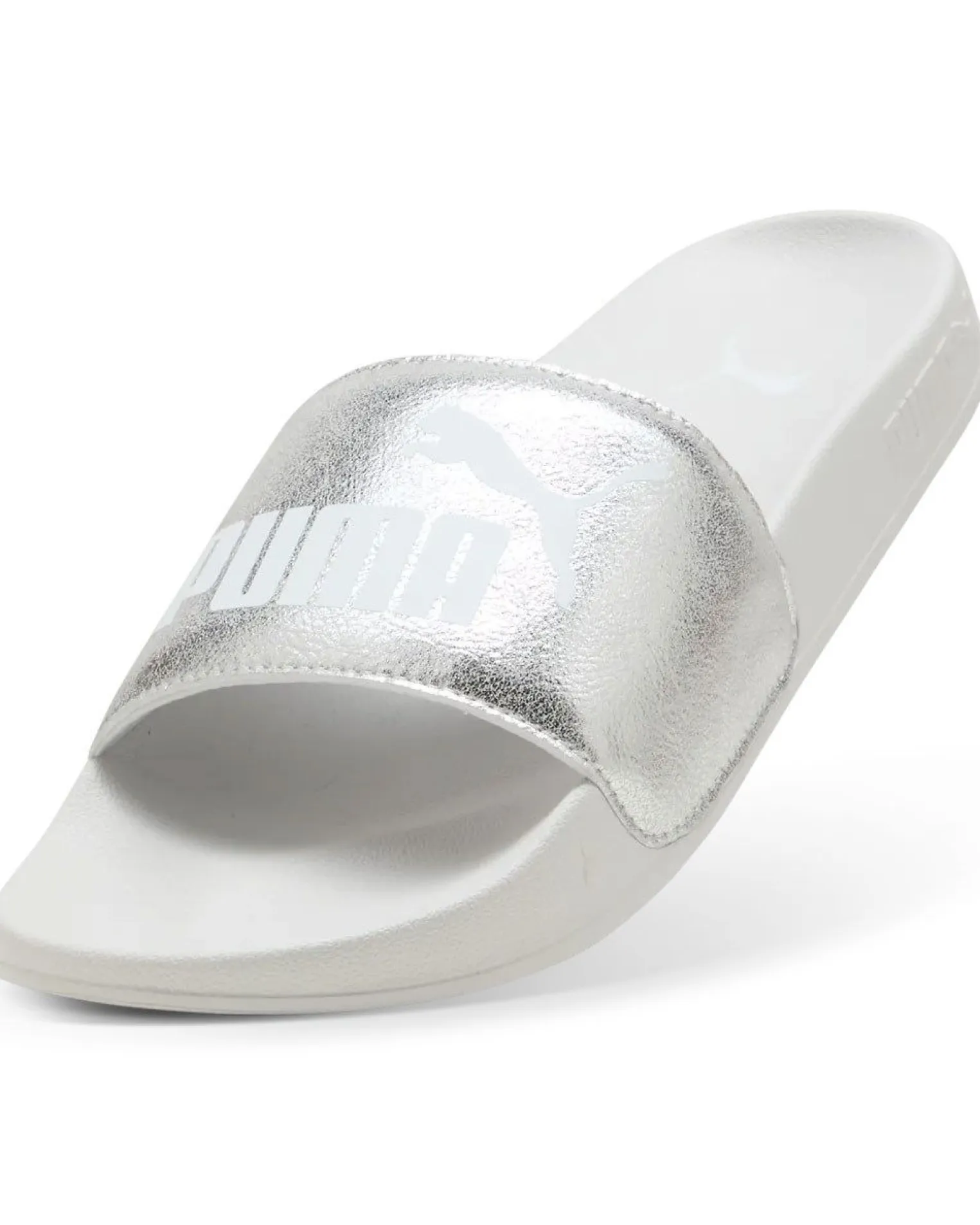 PUMA -CIABATTE LEADCAT 2.0 METALLIC WHISPER BIANCHE E ARGENTO, 404847-02