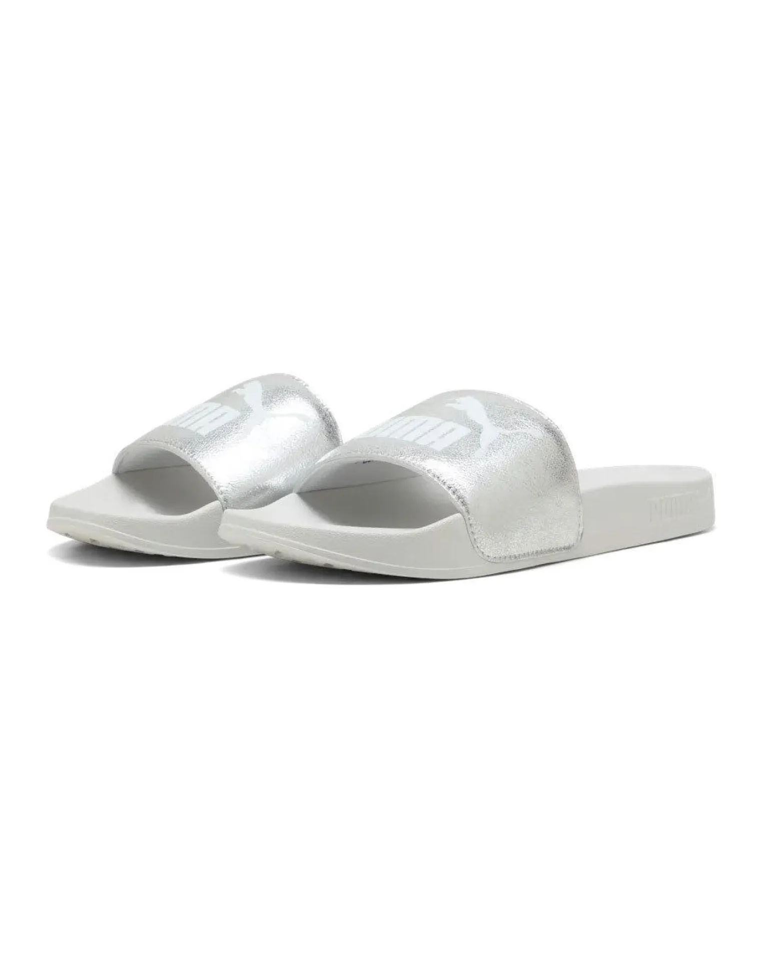 PUMA -CIABATTE LEADCAT 2.0 METALLIC WHISPER BIANCHE E ARGENTO, 404847-02