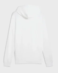 PUMA - FELPA  CON CAPPUCCIO BIANCA ESSENTIAL 2 COLOR SMALL N.1 DA UOMO, 684719-52