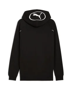 PUMA - FELPA CON CAPPUCCIO FULL ZIP SPORT FZ HD FL NERO DA UOMO, 688240-01