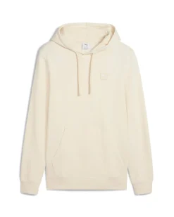 PUMA - FELPA CON CAPPUCCIO PANNA ESSENTIAL N.1 LOGO HD - DA UOMO, 688254-99