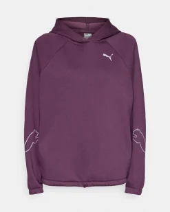 PUMA - FELPA CON CAPPUCCIO VIOLA MOTION HD FL DA DONNA - 681681-44