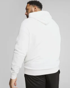 PUMA - FELPA ESSENTIAL BIANCA CON CAPPUCCIO DA UOMO 682572-02