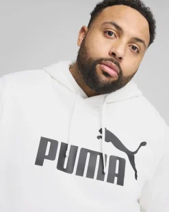 PUMA - FELPA ESSENTIAL BIANCA CON CAPPUCCIO DA UOMO  682572-02