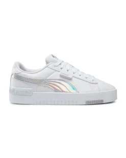 PUMA JADA RAIMBOW - Sneakers bianca con logo arcobaleno e soletta in memory foam