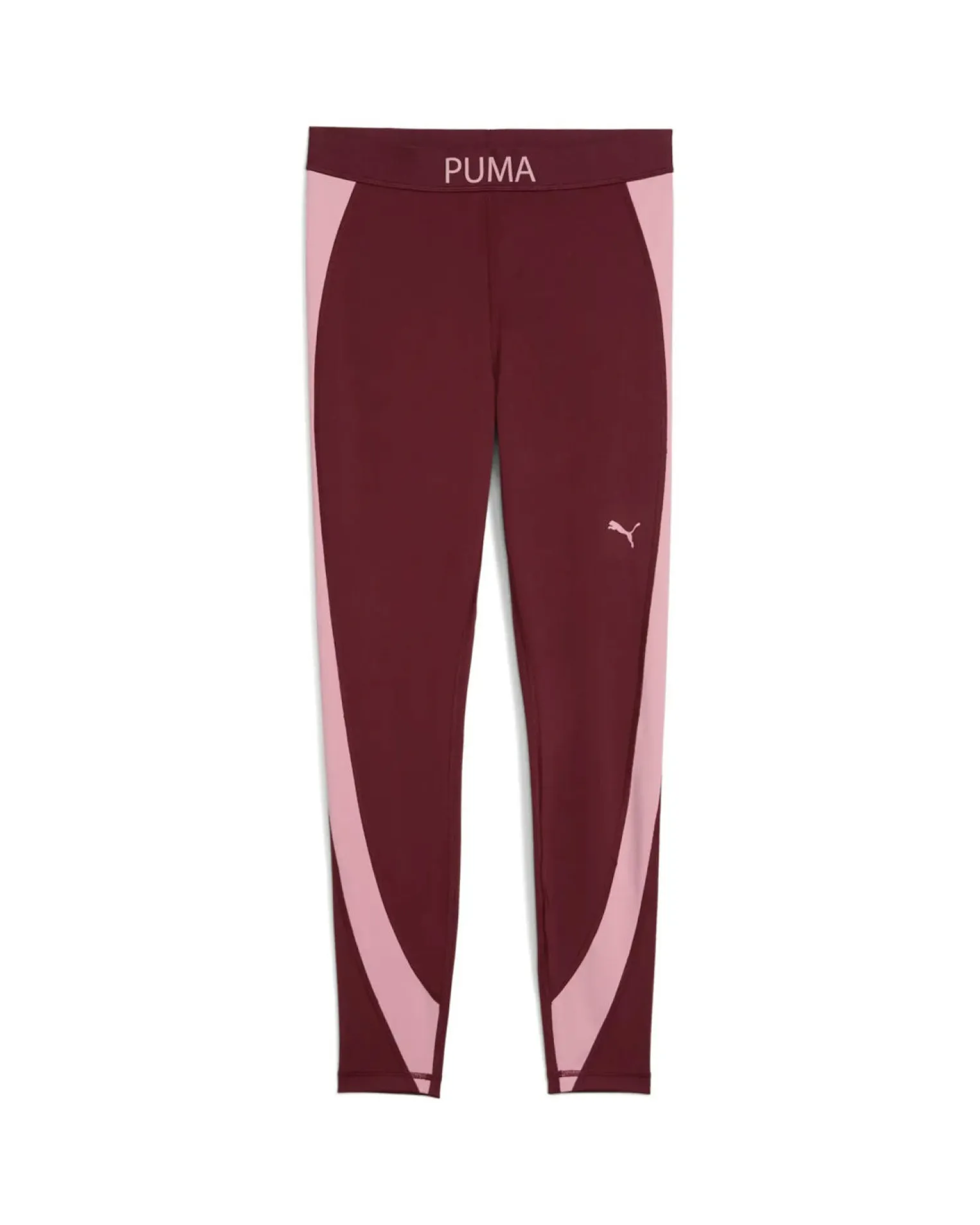 PUMA - LEGGINGS BORDEAUX E ROSA STRONG TIGHT-HW 7/8 DA DONNA, 526679-96