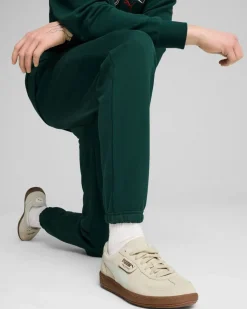 PUMA - PANTALONE TUTA VERDE SPORTS LEGACY GRAPHIC DA UOMO, 629631-60