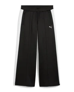 PUMA - PANTALONI DONNA T7 LOW RISE TRACK OP NERI E BIANCHI - 629803-01