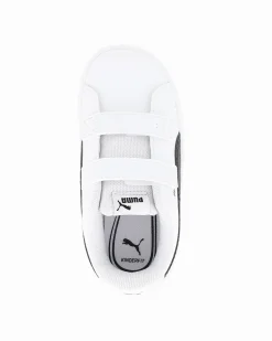 PUMA RICKIE CLASSIC V INF - Scarpa bianca e nera, numerata 20-27