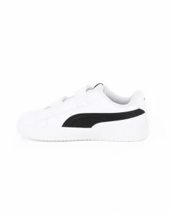 PUMA RICKIE CLASSIC V INF - Scarpa bianca e nera,  numerata 20-27