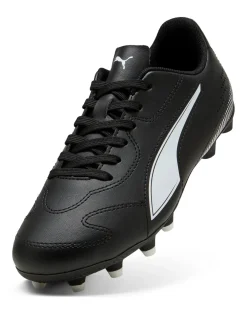 PUMA  - SCARPA DA CALCIO JUNIOR NERA E BIANCA VITORIA II FG/AG DAL 29 AL 38,5 -  108503-01