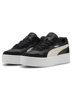 PUMA - Scarpa da donna nera con dettagli bianchi - COURT LALLY SKYE SD