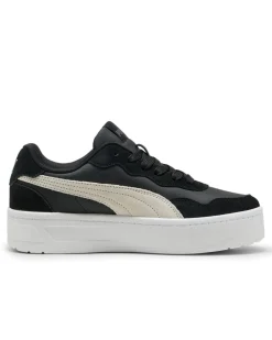 PUMA - Scarpa da donna nera con dettagli bianchi - COURT LALLY SKYE SD