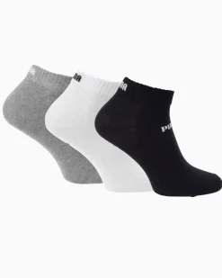 PUMA - SET 3 PAIA CALZE BIANCO, NERO E GRIGIO, 701235358_007