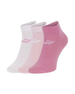 PUMA - SET 3 PAIA CALZE ROSA CHIARO, BIANCO E ROSA SCURO, 701235358_006