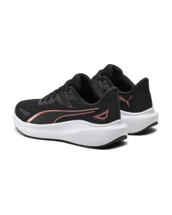 PUMA  SKYROCKET- Scarpa da running nera bianca e rose golde